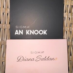 Sigma Beauty Eyeshadow Palette Duo - An knook and Diana Saldana